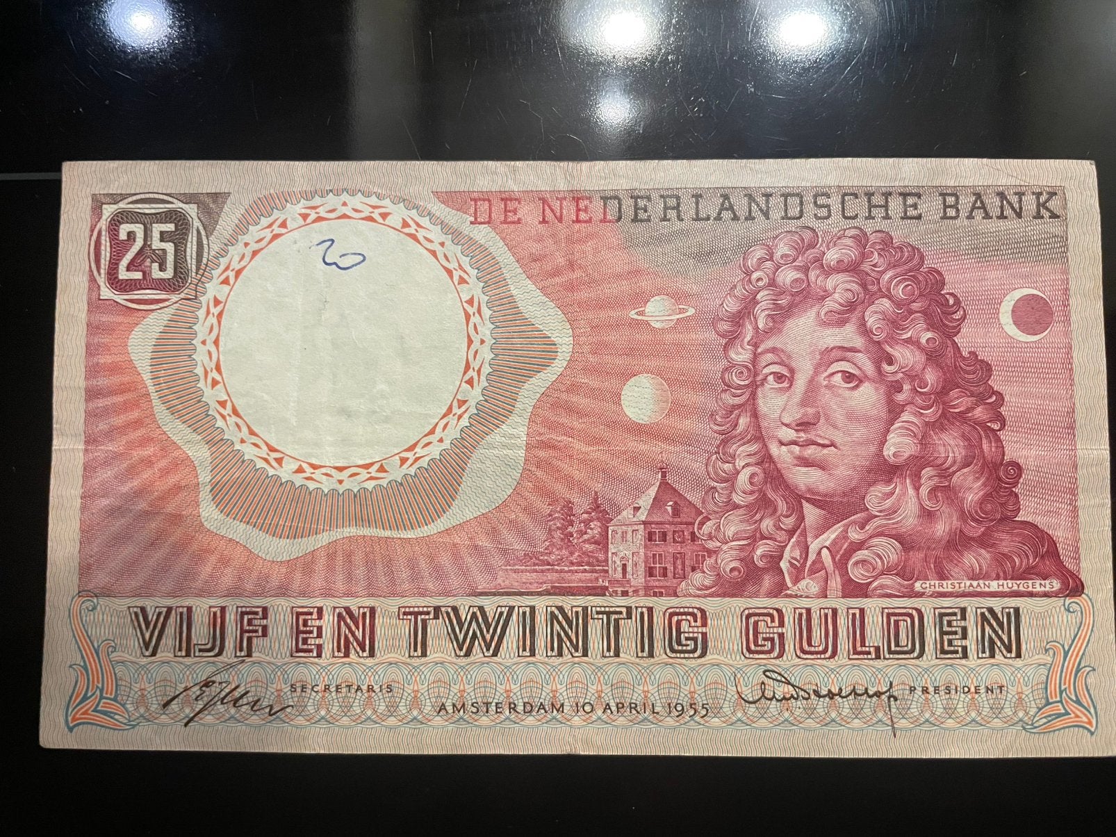 Te koop 25 gulden uit 1955, Ophalen of Verzenden, 25 gulden