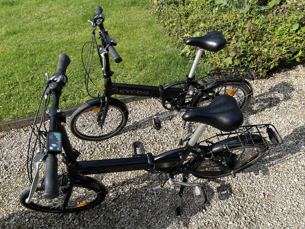 mini opvouwbare elektrische fiets nieuwstaat, Fietsen en Brommers, Fietsen | Vouwfietsen, 20 inch of meer, Velgrem, Versnellingen