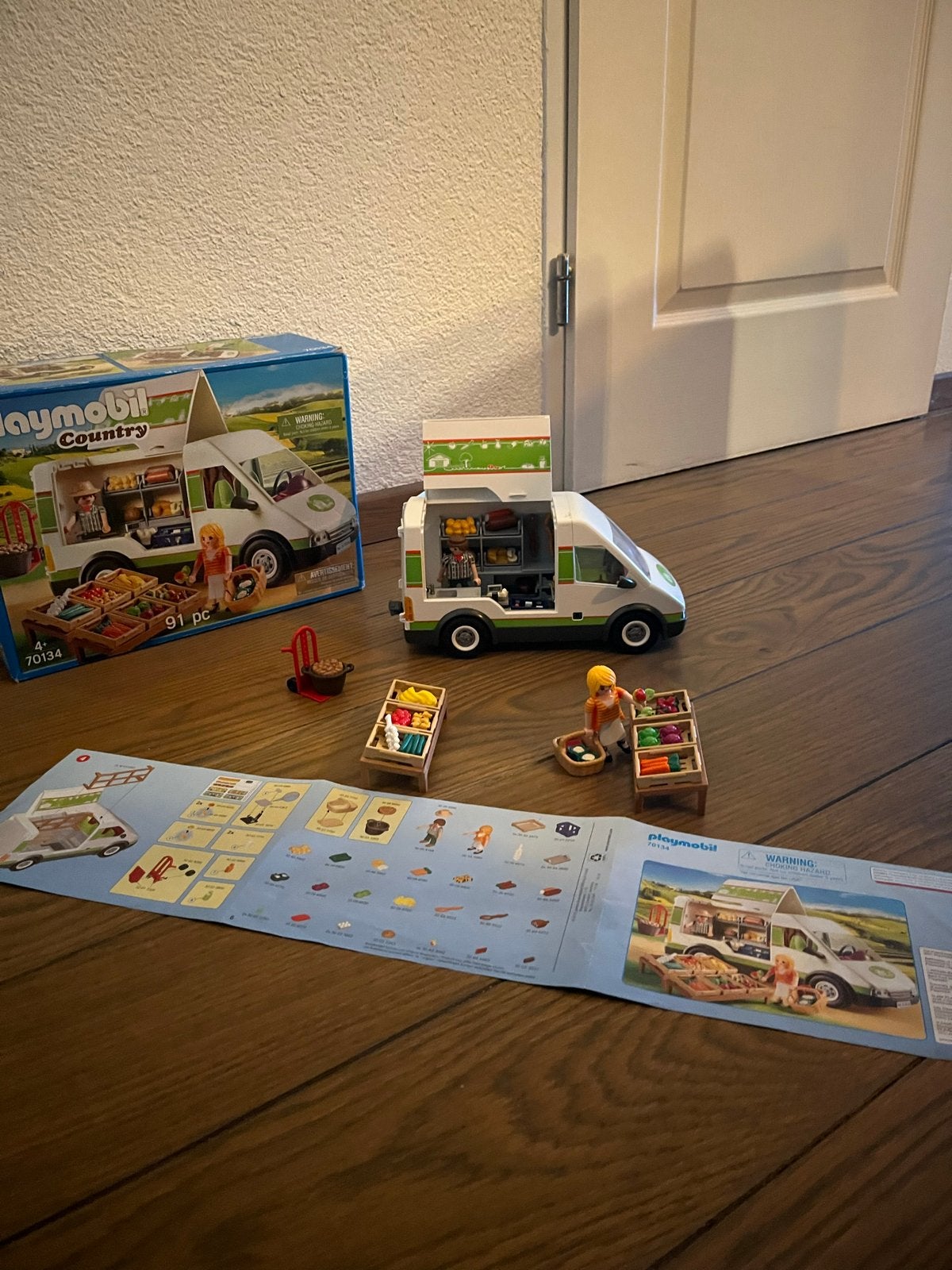 Playmobil Country 70134 Boerderijwinkelwagen, Kinderen en Baby's, Ophalen, Losse onderdelen, Voertuig, Zo goed als nieuw