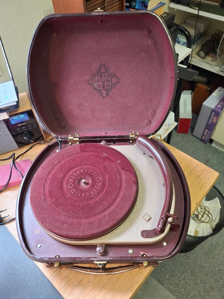 Telefunken pickup Musikus model 1952, Ophalen of Verzenden, Gebruikt, Overige merken