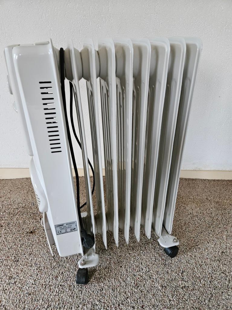 Electrische radiator 2400 watt, Ophalen, Minder dan 60 cm, Radiator, 30 tot 80 cm
