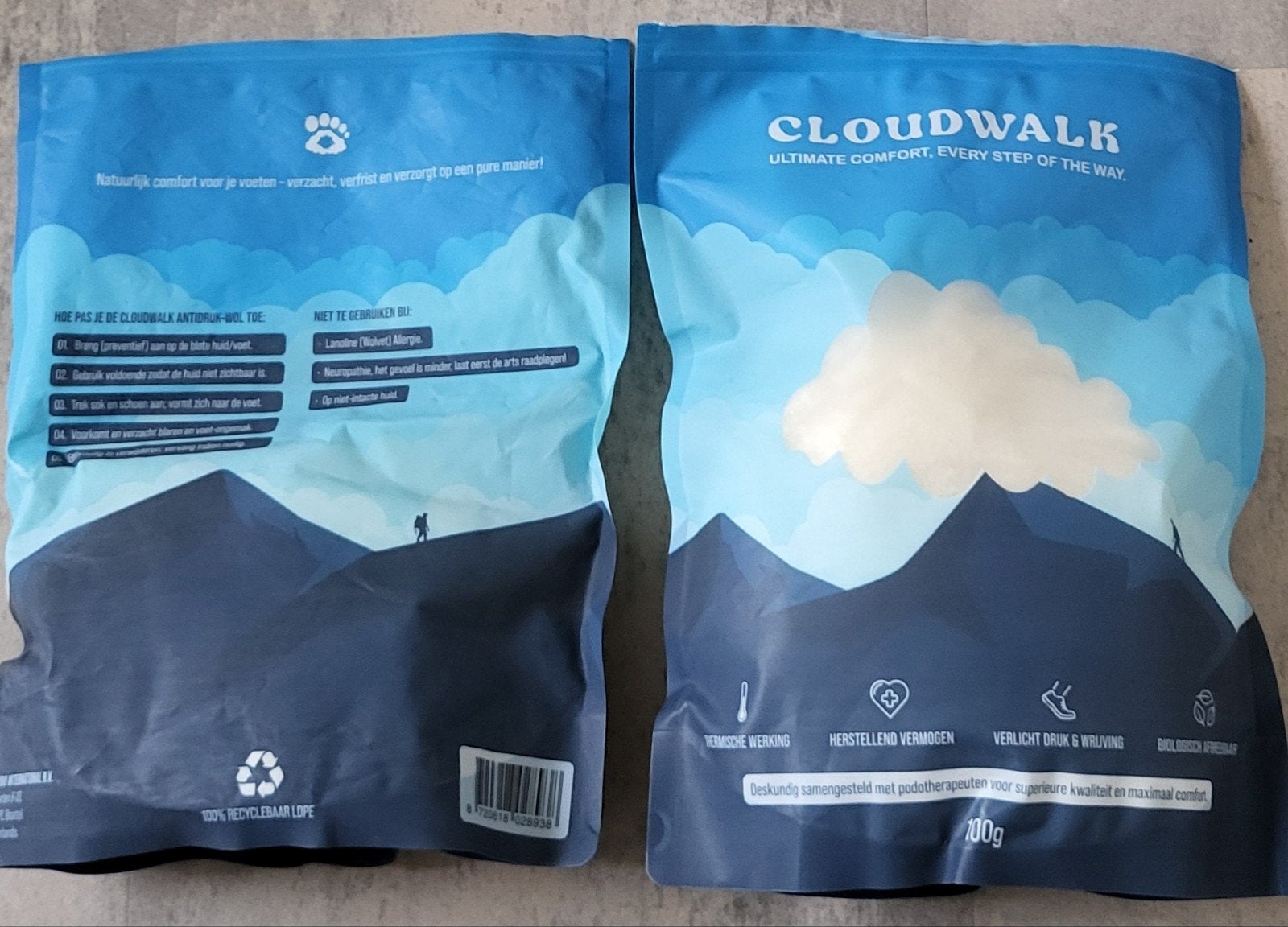 Cloudwalk Wandelwol - 150 gram - Nieuw, Ophalen, Nieuw