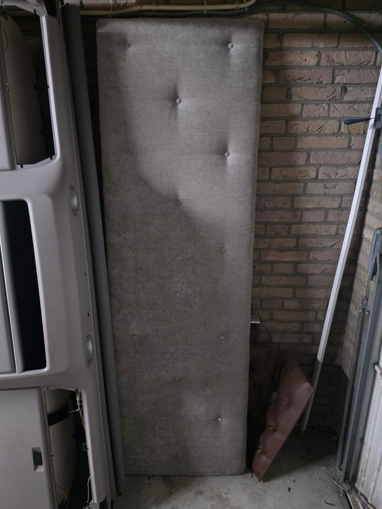 Grijze gestoffeerde bedplaat en dashboard plankje Daf XF106, Ophalen, Gebruikt, DAF, Interieur en Bekleding