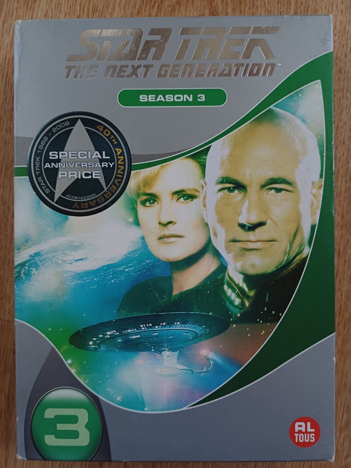 Star Trek Next Generation: Season 3, Alle leeftijden, Ophalen of Verzenden, Zo goed als nieuw