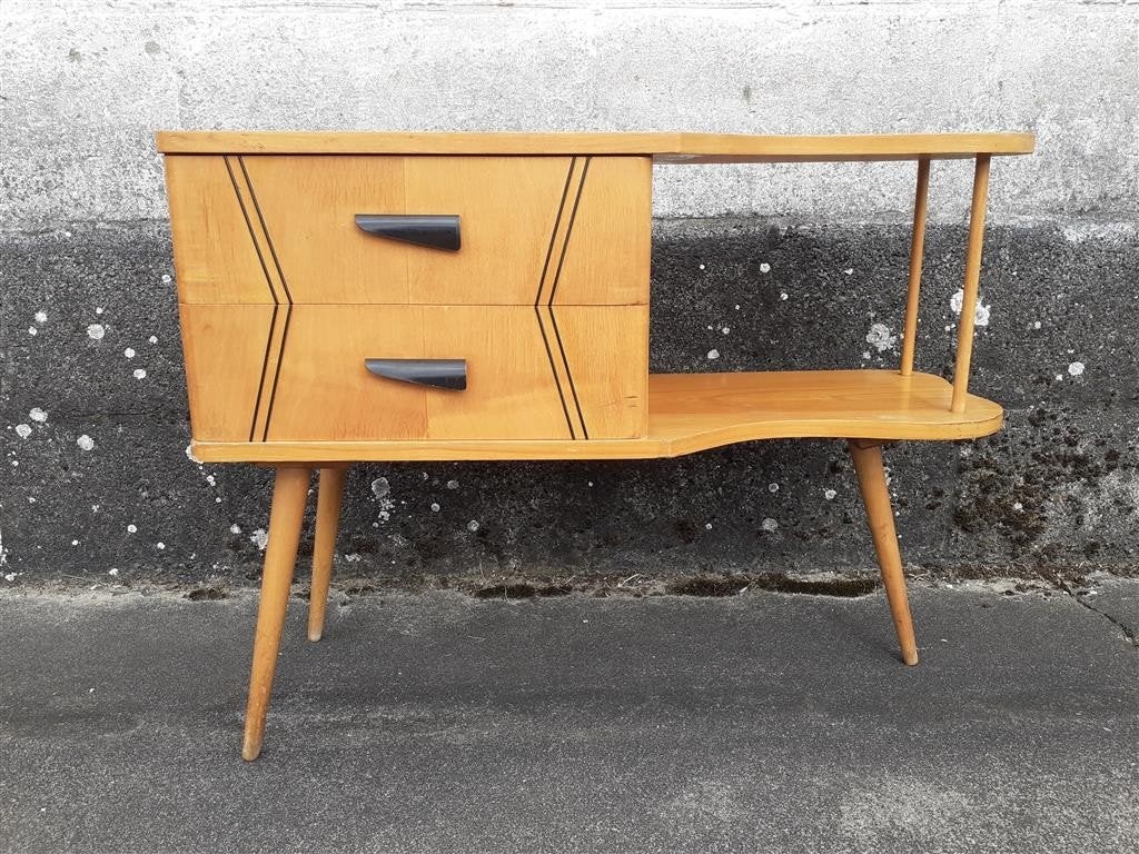 Wandkastje '60s ( Retro/Vintage/Design ), Ophalen, Gebruikt, Minder dan 150 cm, Minder dan 100 cm