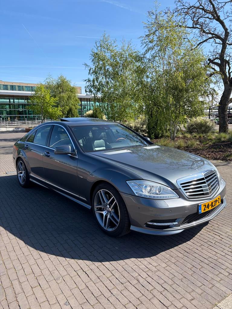 Mercedes S350 CDi Facelift, Auto's, Automaat, Achterwielaandrijving, Zwart, 258 pk