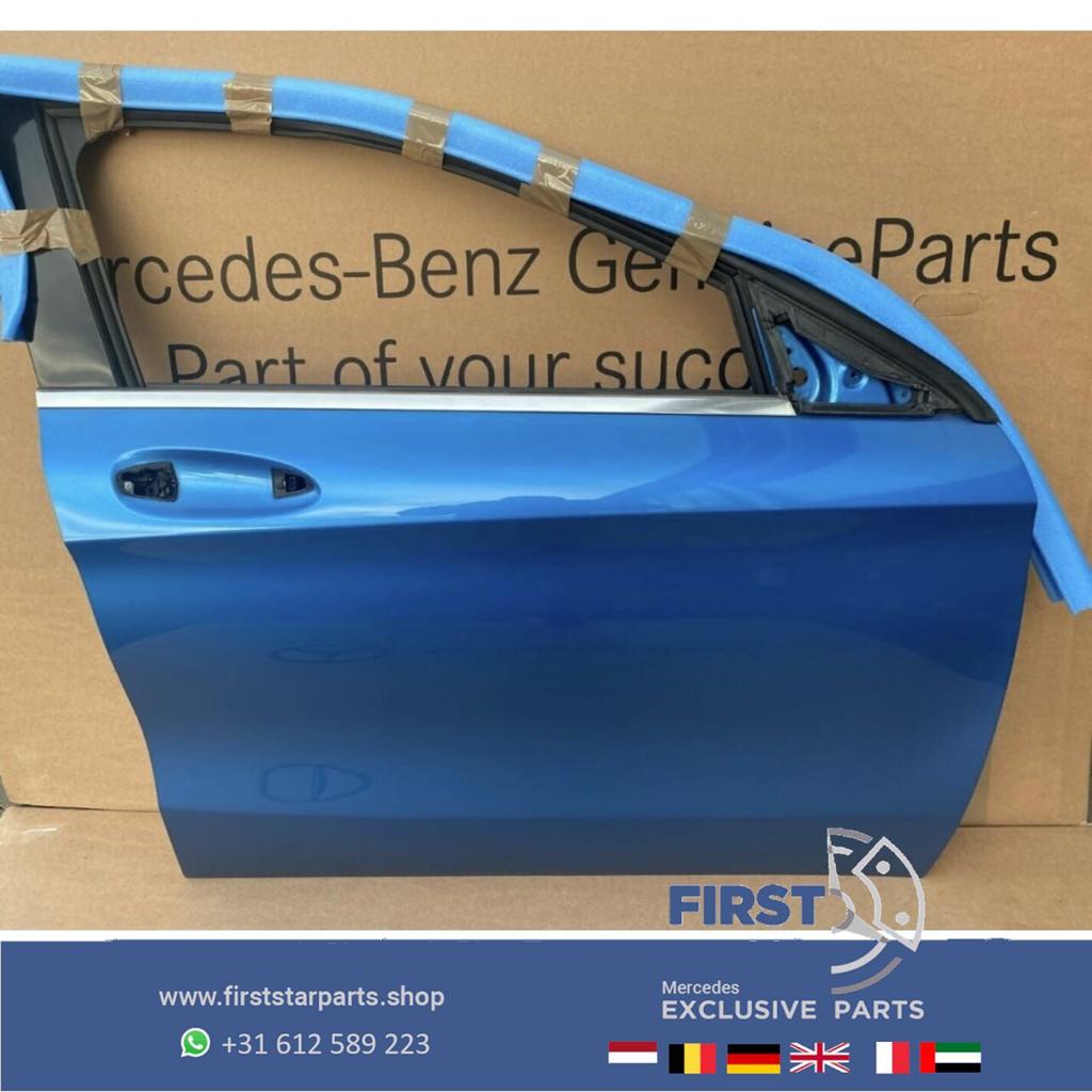 W156 deur RECHTS portier Mercedes GLA 2013-2019 BLAUW Merced, Gebruikt, -, Deur, Ophalen of Verzenden