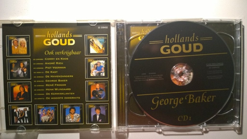 George Baker - Hollands Goud, Cd's en Dvd's, Cd's | Pop, Ophalen of Verzenden, Zo goed als nieuw, Pop, Album