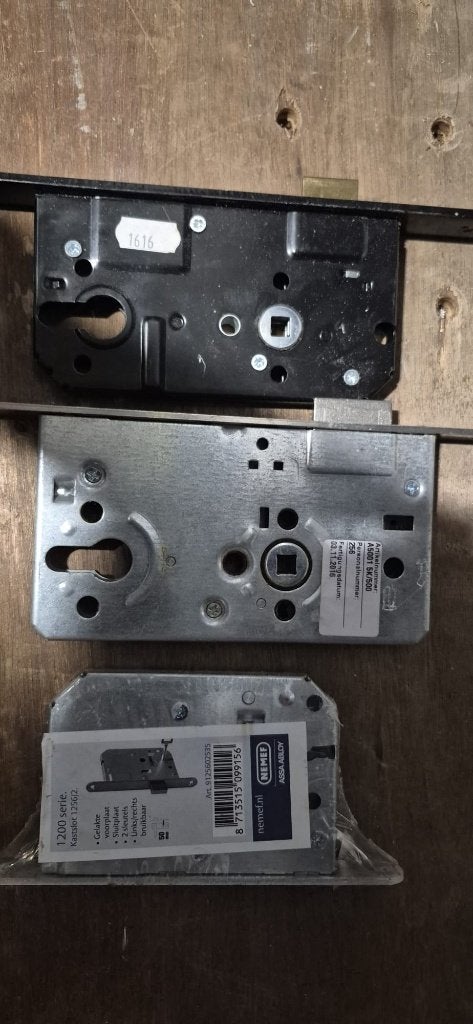 inbouw deursloten, Ophalen, Nieuw, IJzer, Slot