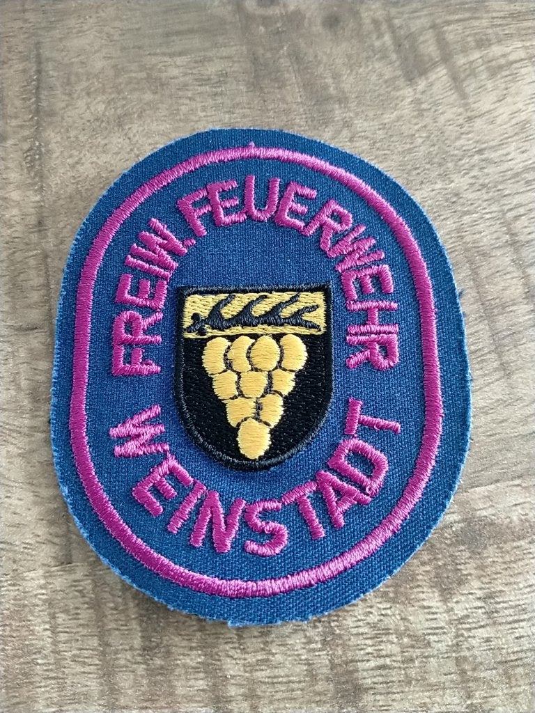 Duitsland , Brandweer patch , Weinstadt, Verzenden, Overige soorten, Duitsland, Embleem of Badge