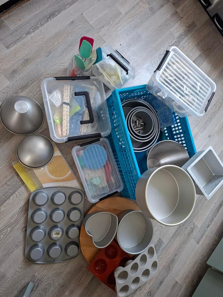 Bakspullen, bakvormen en toebehoren, Ophalen of Verzenden, Gebruikt