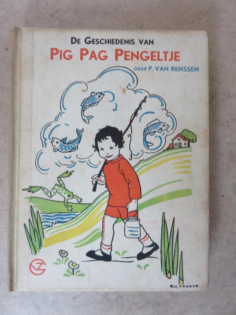 antiek boek: Pig Pag Pengeltje, Ophalen of Verzenden