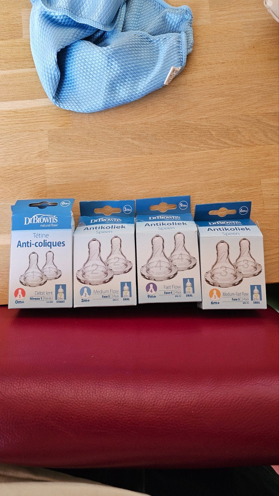 Dr. Brown's antikoliek spenen voor smalle flessen (nieuw), Ophalen, Nieuw, Speen, Dr. Brown's