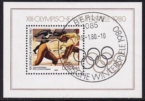B371 – DDR Oost Duitsland michel blok 57 gestempeld ,, Verzenden, DDR, Gestempeld