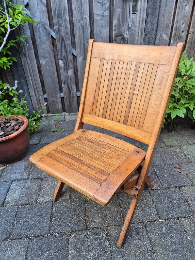 Vintage opklapbare stoel uit jaren '20 Readsboro, Ophalen