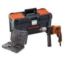 BLACK EN DECKER KLOPBOORMACHINE BOORMACHINE BOOR KLOPBOOR, Doe-het-zelf en Verbouw, Gereedschap | Boormachines, Boormachine, 600 watt of meer