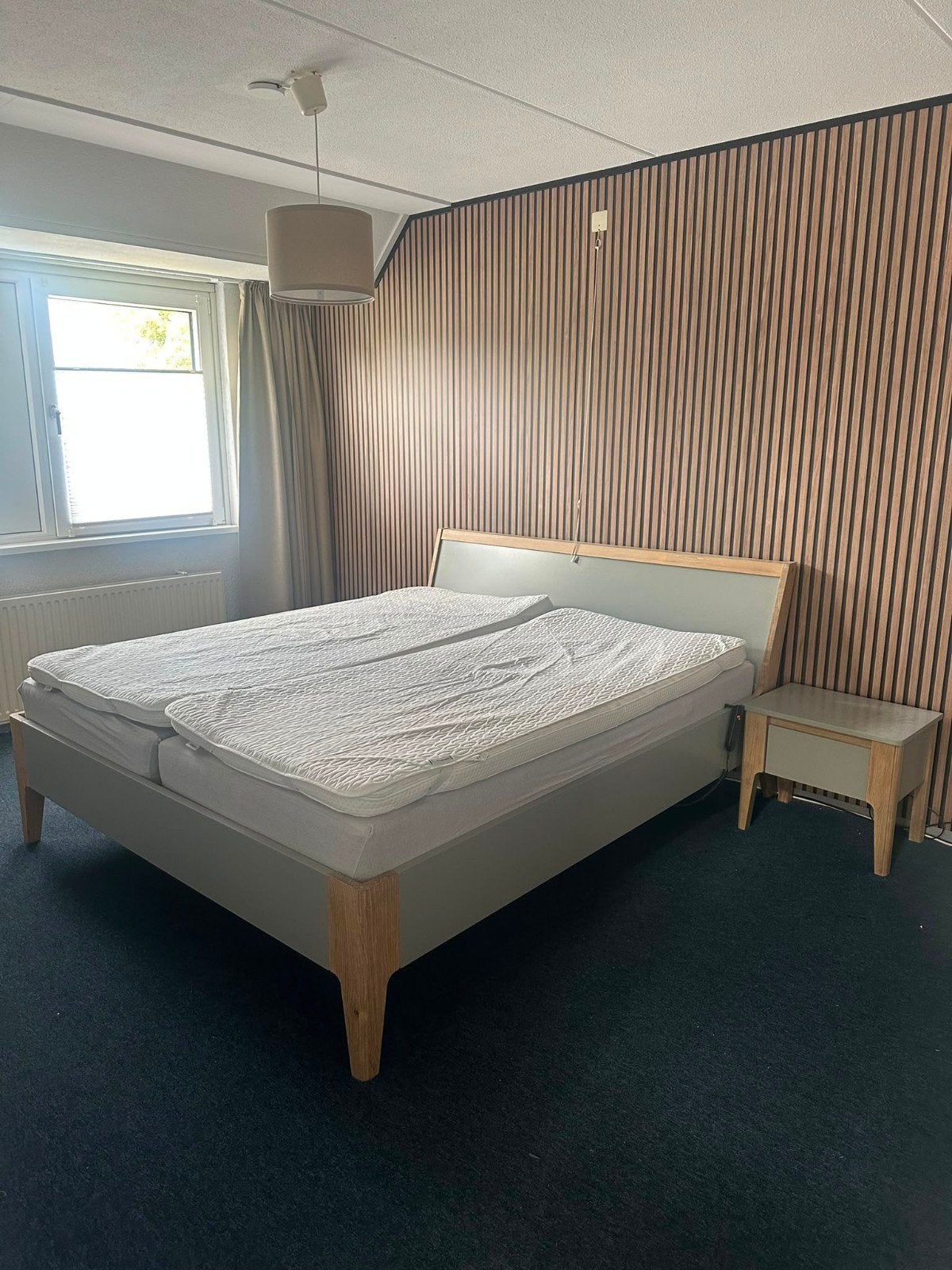 Beter Bed Topaz tweepersoonsbed met nachtkastjes, Huis en Inrichting, Slaapkamer | Bedden, Gebruikt, Tweepersoons, Ophalen of Verzenden