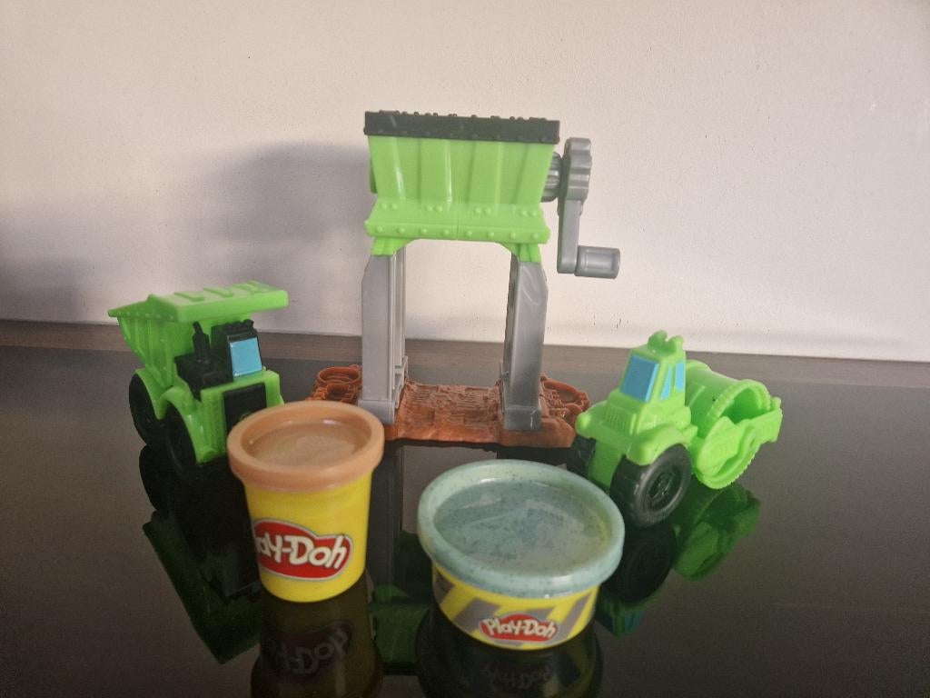 Play-Doh Play doh speelset Wheels Betonfabriek, Kinderen en Baby's, Speelgoed | Educatief en Creatief, Ophalen of Verzenden, Zo goed als nieuw