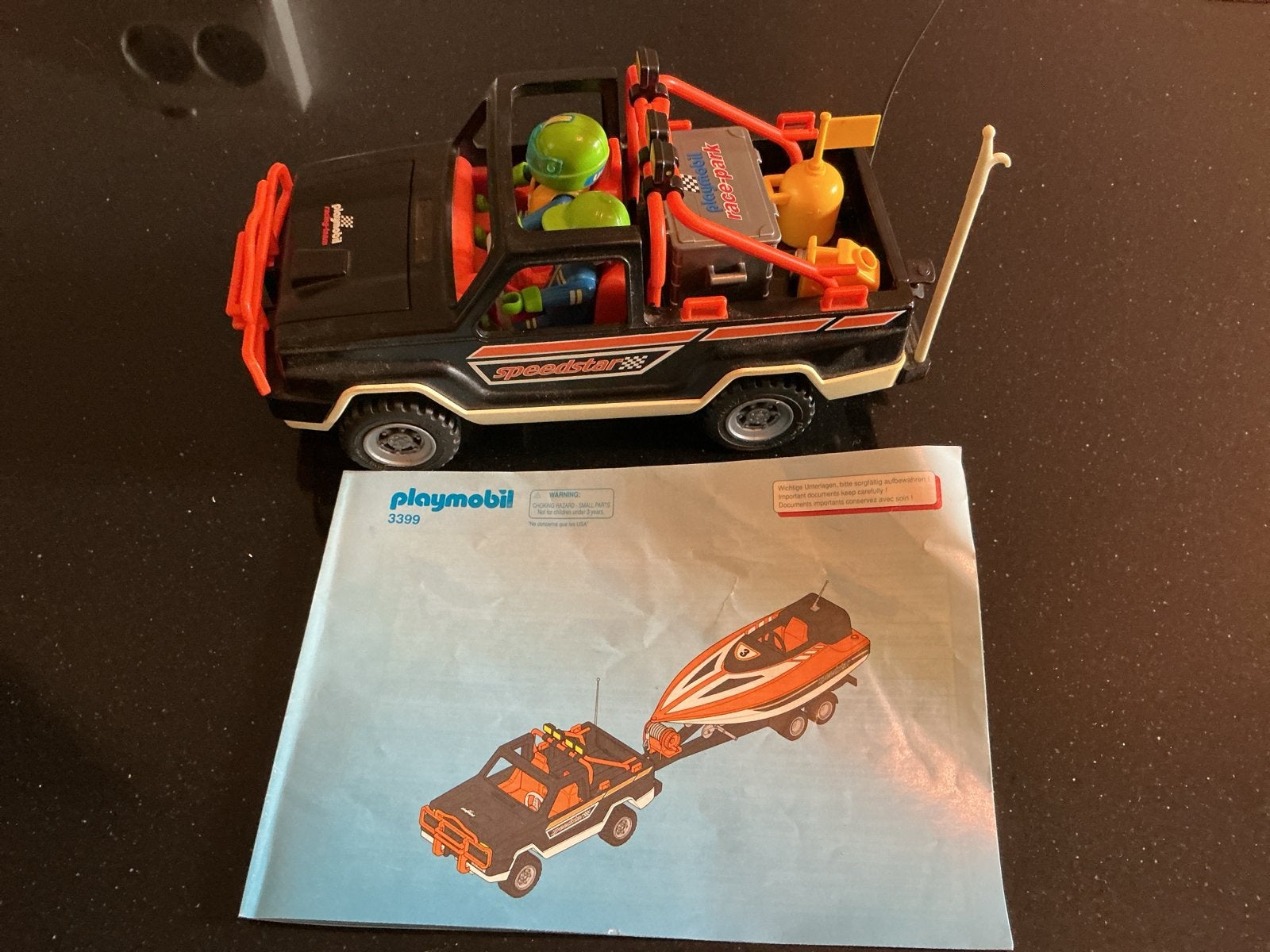 Playmobil Speedstar 3399 met handleiding, Ophalen of Verzenden, Gebruikt