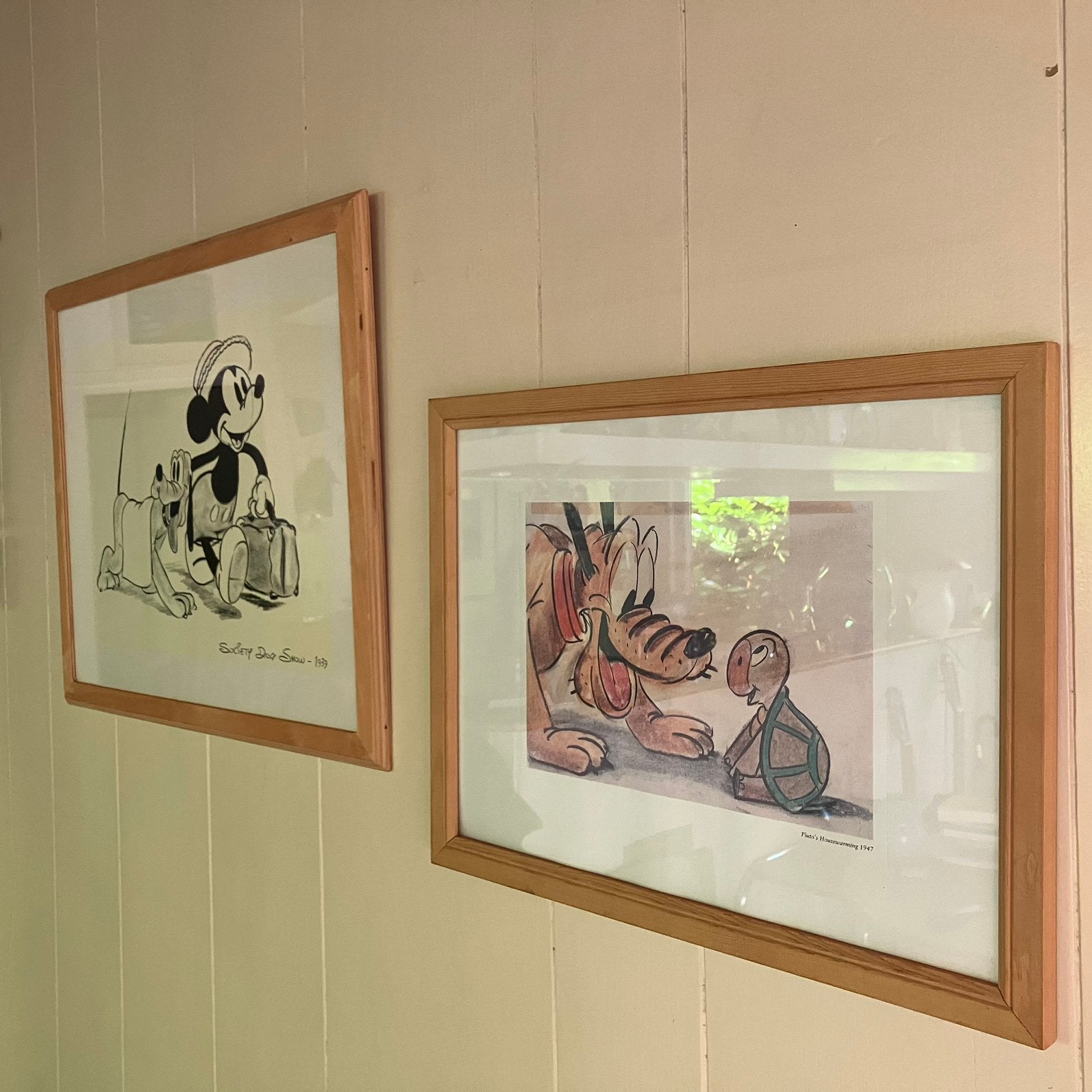 2 prints Walt Disney, Antiek en Kunst, Ophalen of Verzenden
