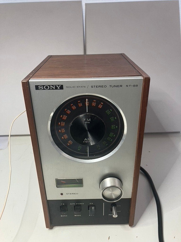 Sony ST- 88 boekenplank radio , Audio, Tv en Foto, Ophalen of Verzenden, Gebruikt