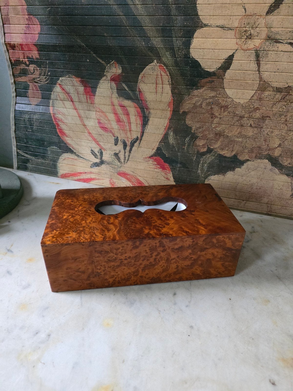 gelakt houten tissuebox, Ophalen of Verzenden