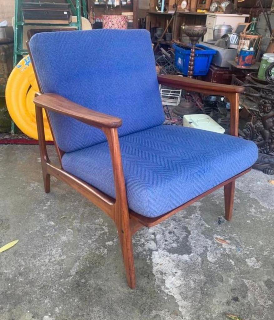 Fauteuil Pastoe teakhouten fauteuiltje uit de jaren 60., Ophalen of Verzenden, Zo goed als nieuw