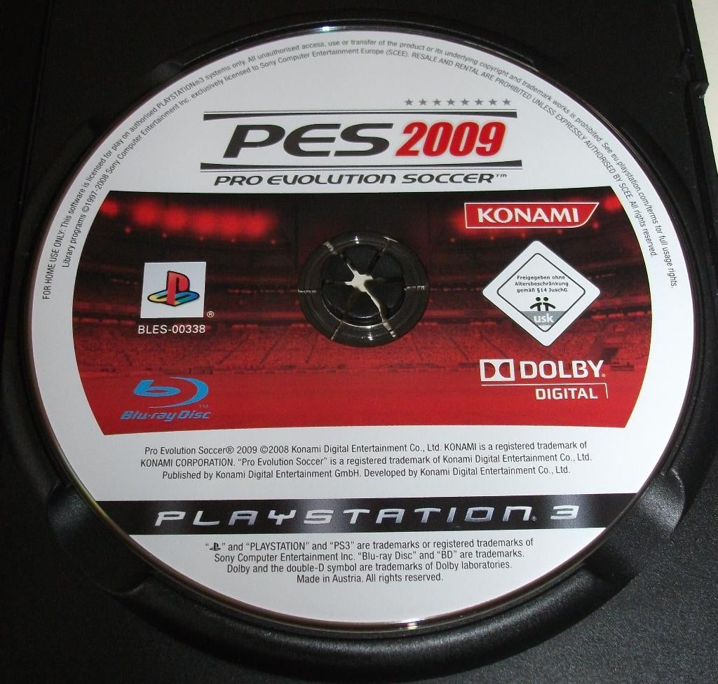 PS3 Game *** PRO EVOLUTION SOCCER 2009 ***, Alle leeftijden, Ophalen of Verzenden, Zo goed als nieuw
