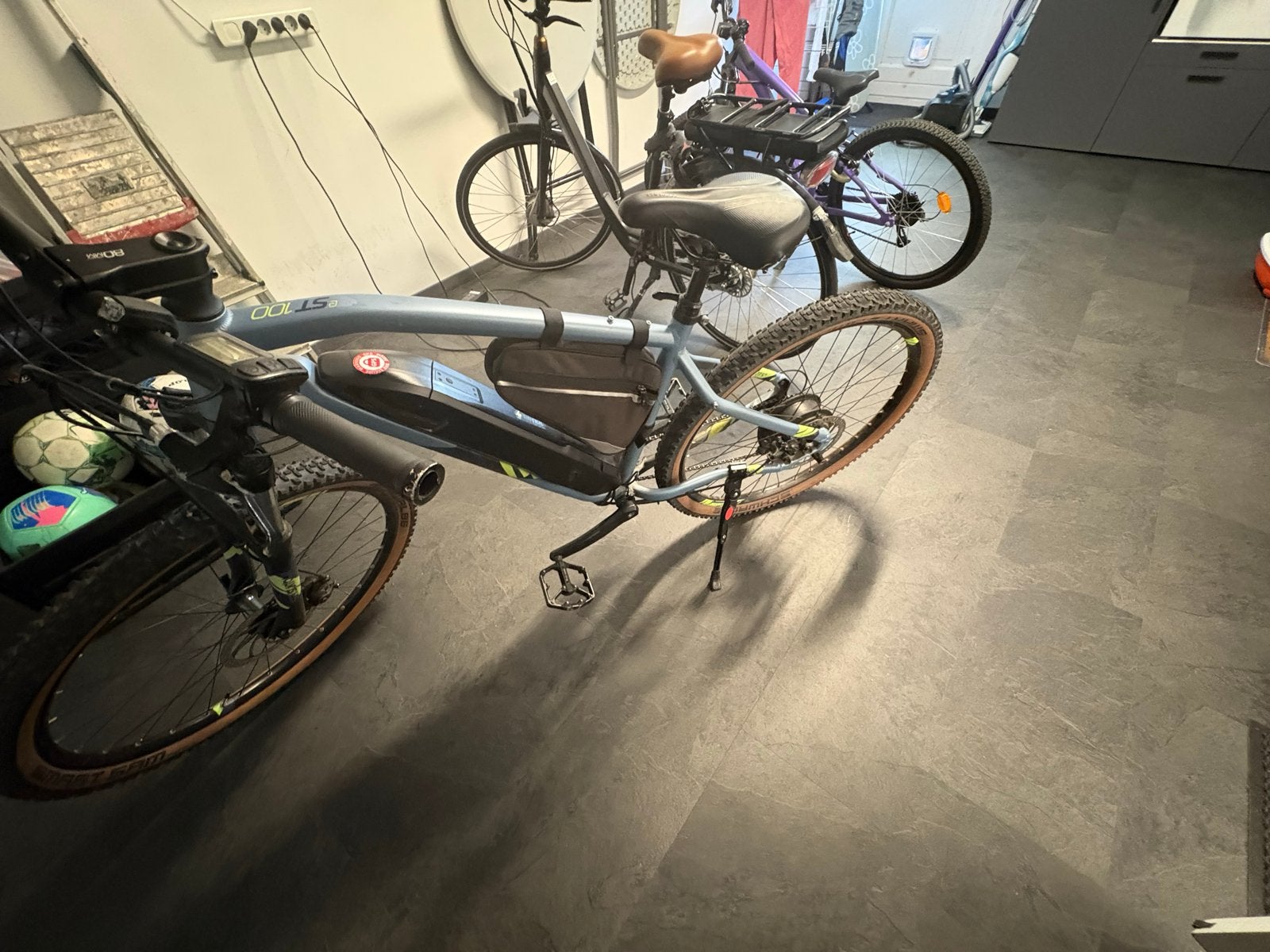 Rockrider E-Bike ST100 (maat M)  - Zo goed als nieuw, Ophalen of Verzenden, Zo goed als nieuw, Overige merken