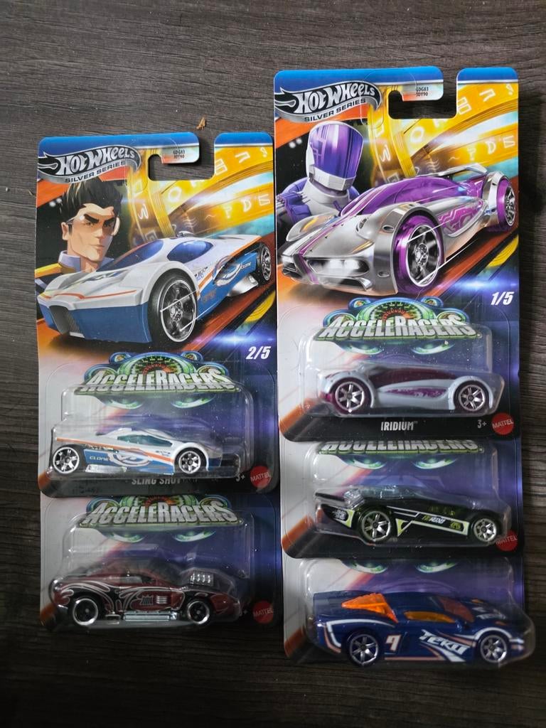 Hot Wheels Acceleracers - Zeldzame modellen!, 333 Continental Boulevard El Segundo, CA 90245 USA, Nieuw, Ophalen of Verzenden