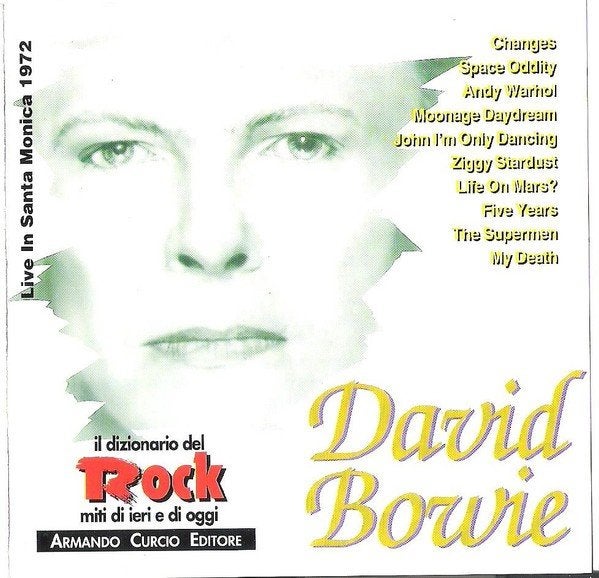 David Bowie – Live In Santa Monica 1972, Ophalen of Verzenden, Zo goed als nieuw, Poprock