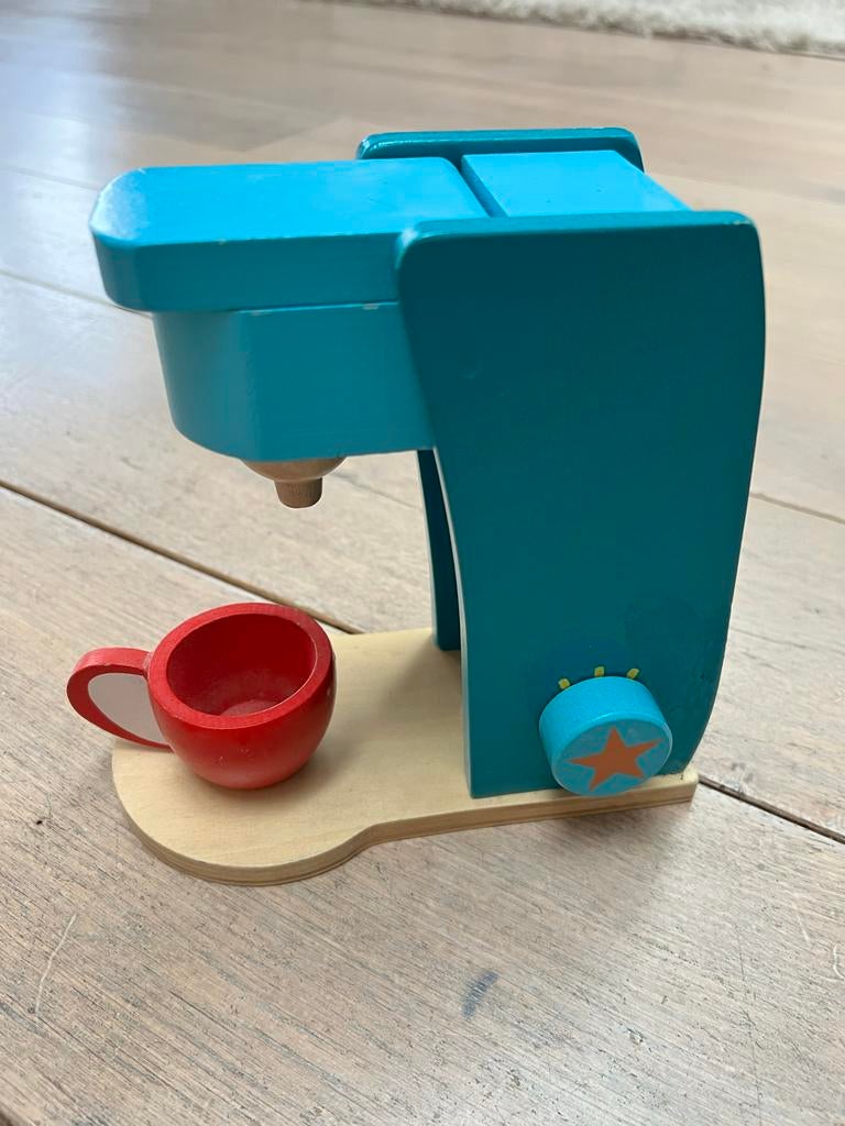 Houten Koffiezetapparaat HEMA, Ophalen, Gebruikt, Jongen of Meisje