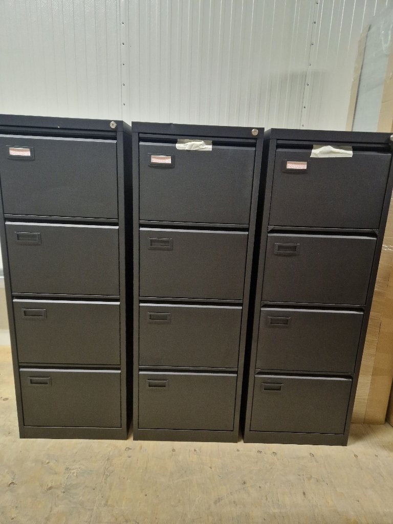 ALRECU Dossierladenkast 4 laden kleur zwart (nieuw), Ophalen, Info@alrecu.nl, Minder dan 50 cm, 100 tot 150 cm