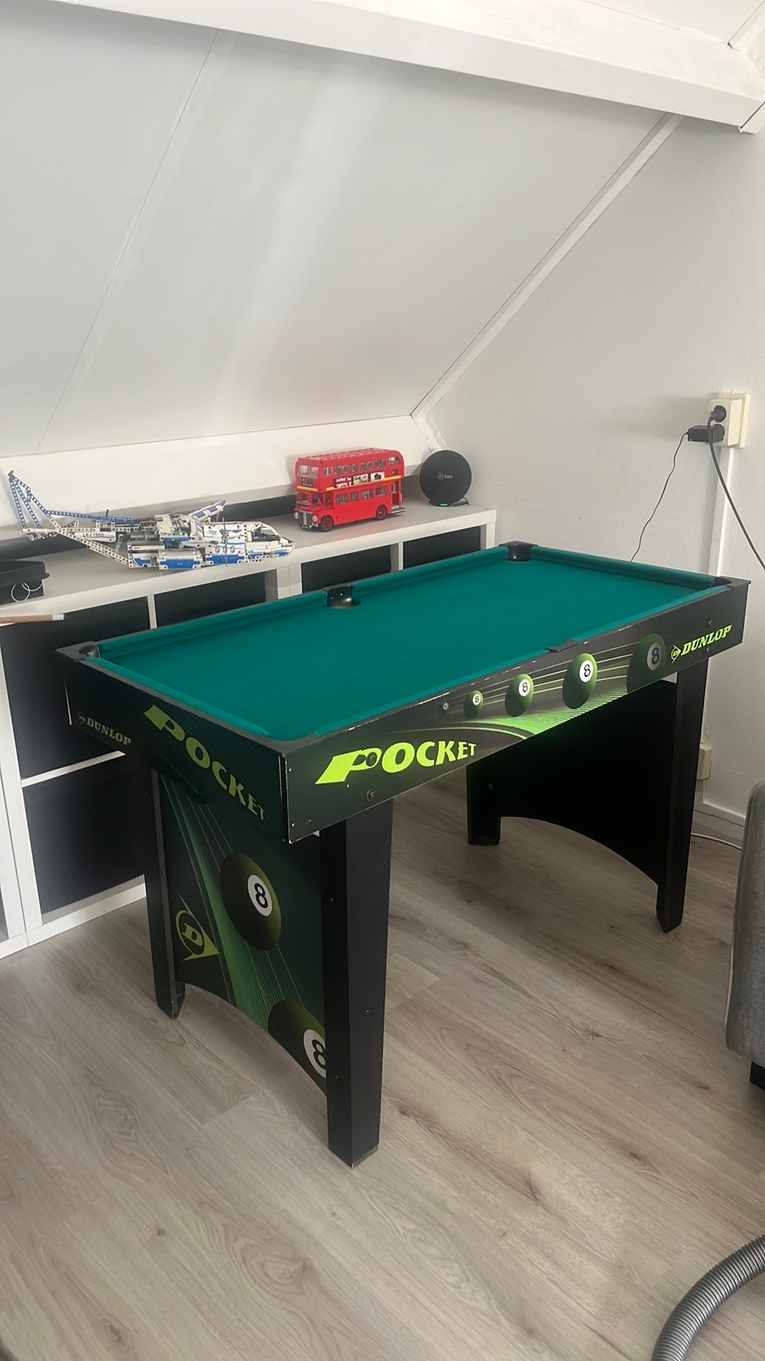 Dunlop pooltafel, Sport en Fitness, Biljarten en Poolen, Ophalen, Zo goed als nieuw, Pooltafel