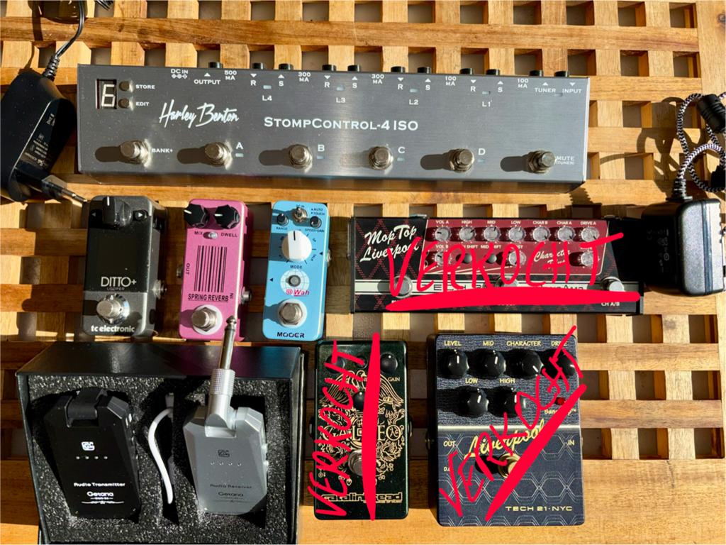 Gitaarpedalen: Looper, Reverb, Wah, Controller, Ophalen of Verzenden, Zo goed als nieuw, Reverb