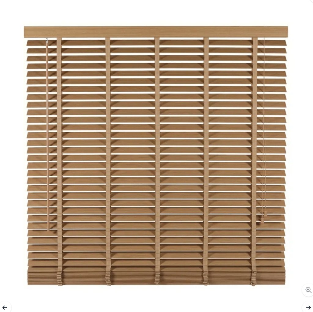 Houten Jaloezie Naturel 160x180 cm – Nieuw in verpakking, Huis en Inrichting, Ophalen, Jaloezie, Bruin, In te korten