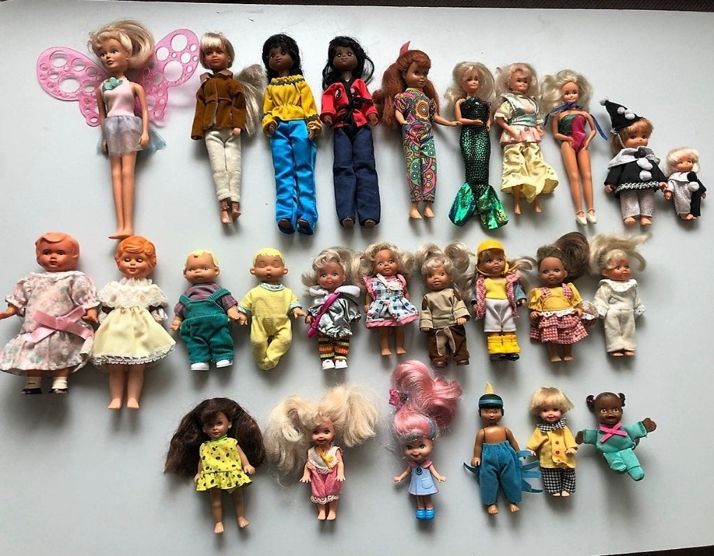 Diverse Pop Popjes Lucky Simba Sunshine Mattel Teeny Tiny, Verzamelen, Poppen, Ophalen of Verzenden, Pop