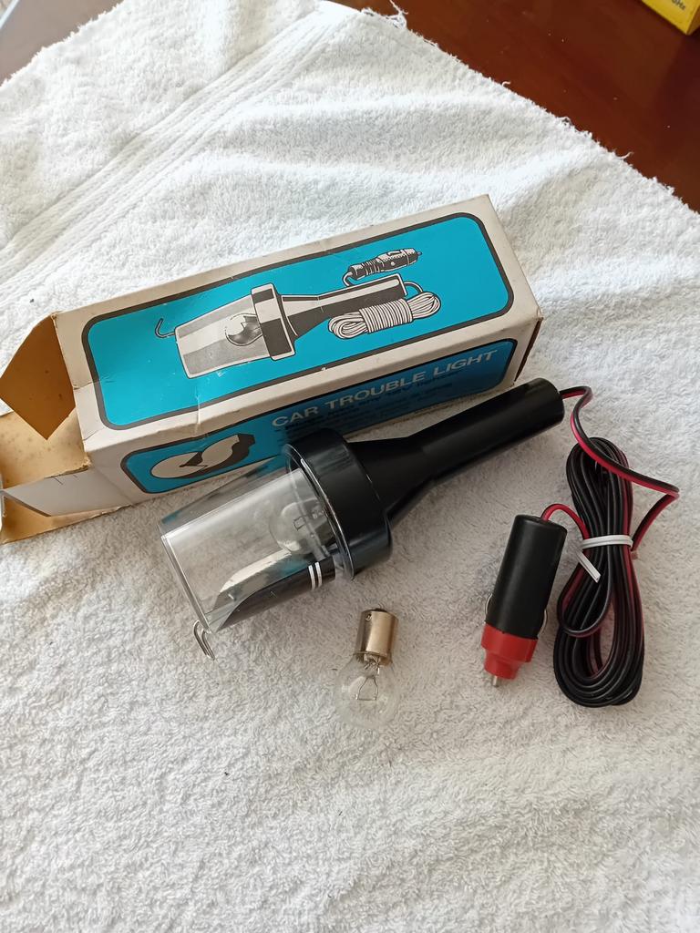 Vintage auto pechlamp - Car Trouble Light, Ophalen of Verzenden, Zo goed als nieuw