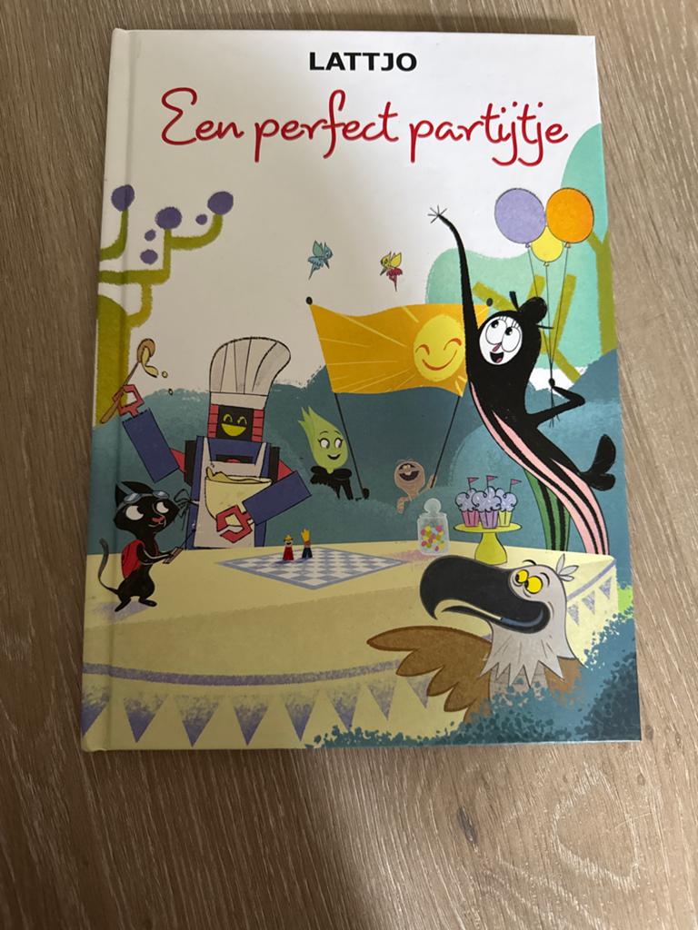 Lattjo: Een perfect partijtje - Kinderboek, Ophalen, Fictie algemeen, Jongen of Meisje, Zo goed als nieuw