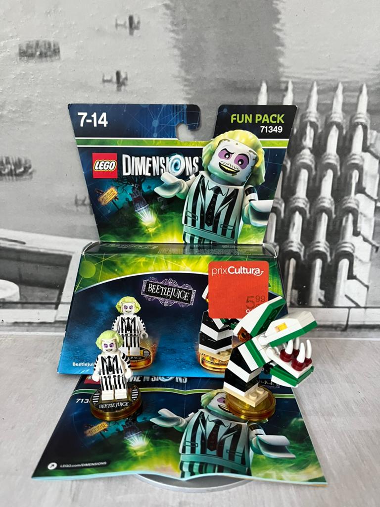Lego Dimensions Beetlejuice  71349 Fun Pack with box, Avontuur en Actie, 2 spelers, Ophalen of Verzenden, Zo goed als nieuw
