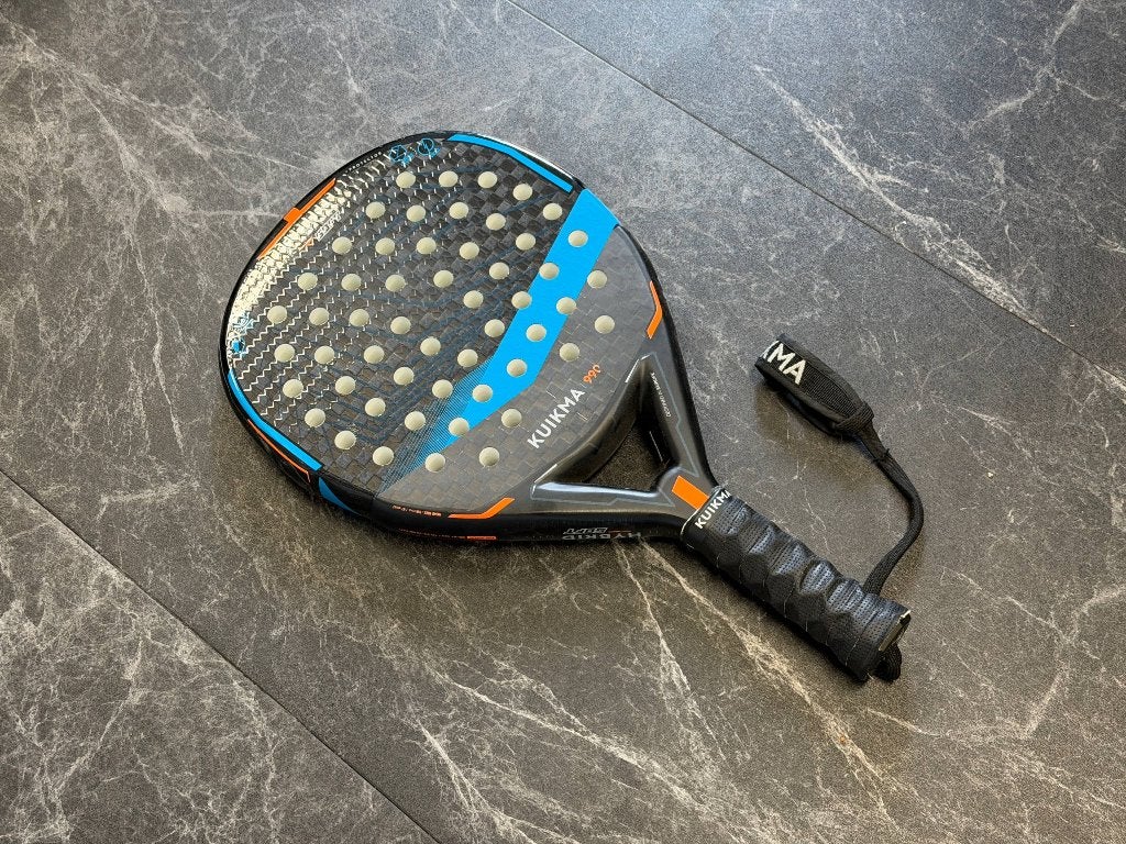 Kuikma 990 Hybrid soft Padel racket 12K Carbon, Sport en Fitness, Padel, Gebruikt, Padelracket, Ophalen of Verzenden