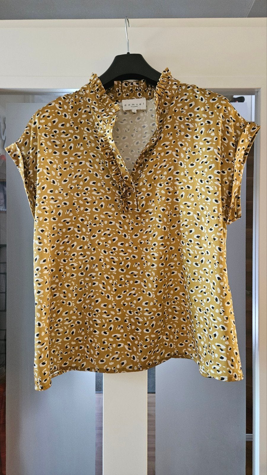 Damsel in a Dress Blouse met Luipaardprint - Maat 44/46 (XL), Ophalen of Verzenden, Zo goed als nieuw, Maat 46/48 (XL) of groter