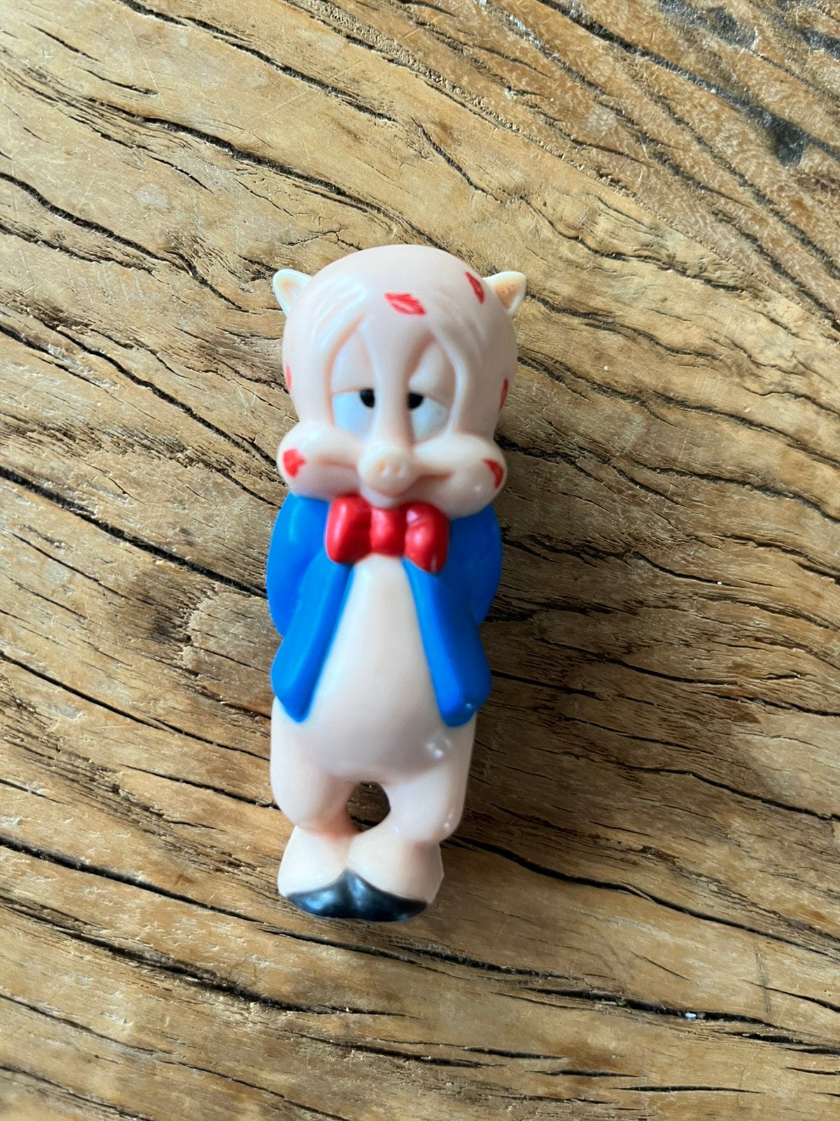 Vintage Looney Tunes Porky Pig figuur, Ophalen of Verzenden, Zo goed als nieuw, Dier