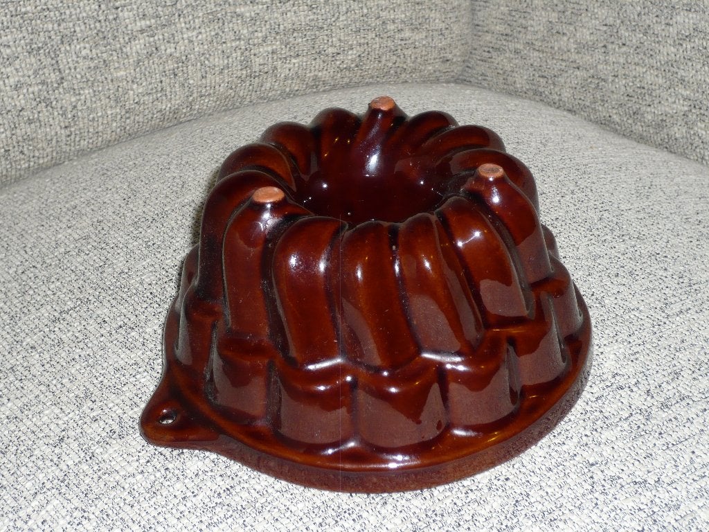 AARDENWERK BAKVORM / PUDDINGVORM, Ophalen of Verzenden, Nieuw, Overige materialen, Bruin