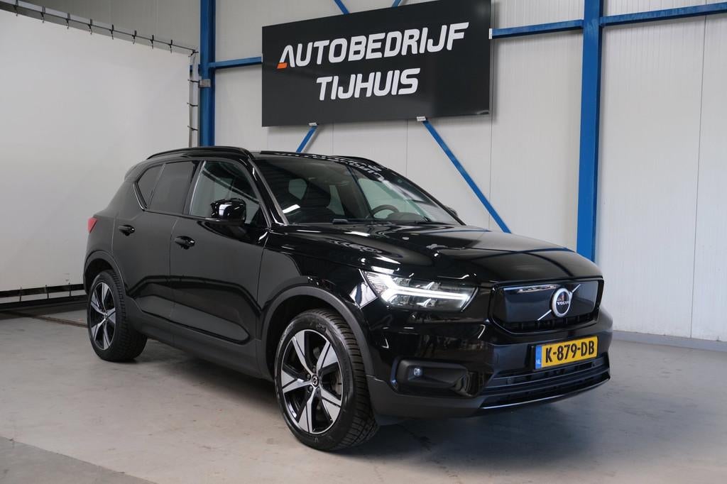 Volvo XC40 Recharge P8 AWD R-Design > €16750,- Netto Expor, 1300 min, Gebruikt, Zwart, Origineel Nederlands