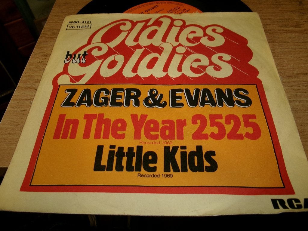 ZAGER & EVANS / In the year 2525 / Duitse rerelease / ZG, Cd's en Dvd's, Vinyl Singles, Ophalen of Verzenden, Gebruikt, Pop