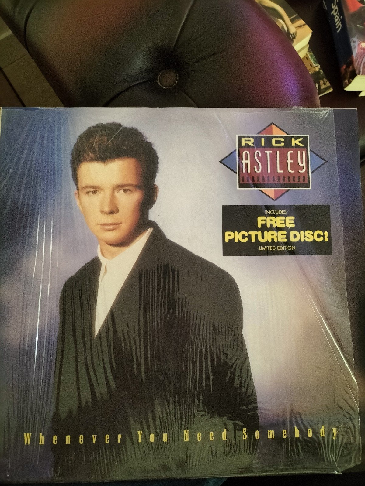 Rick Astley - Whenever You Need, Picture disc, Verzenden, 1980 - 1989, Zo goed als nieuw