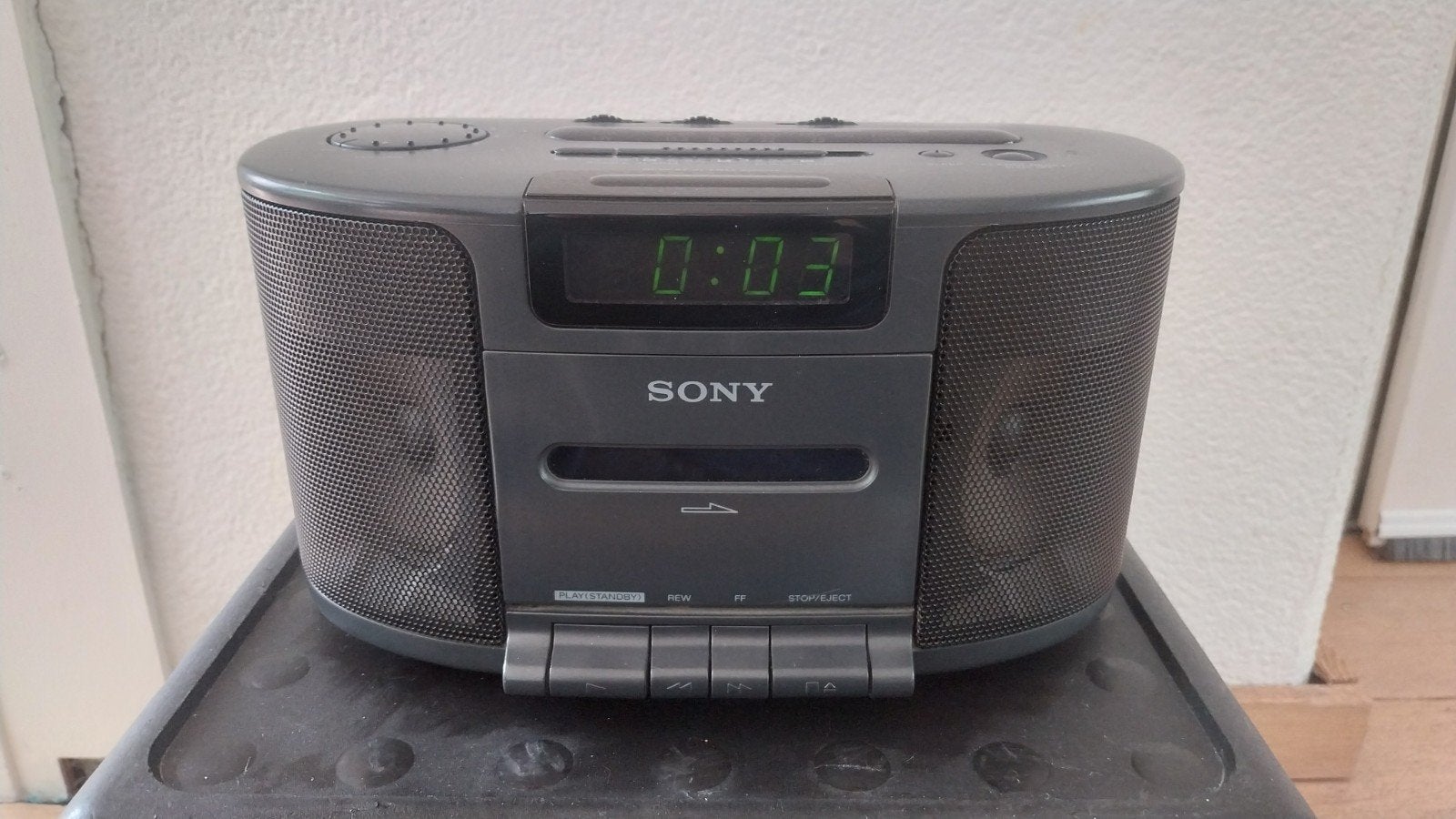 Sony ICF-CS650L Dream Machine Radio Cassette Speler, Ophalen of Verzenden, Gebruikt, Radio