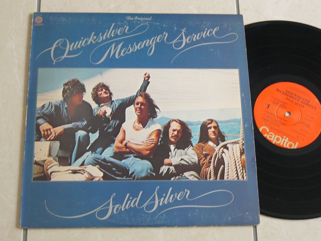 LP Quicksilver Messenger Service - Solid silver, Cd's en Dvd's, Verzenden, Gebruikt, 12 inch, Poprock