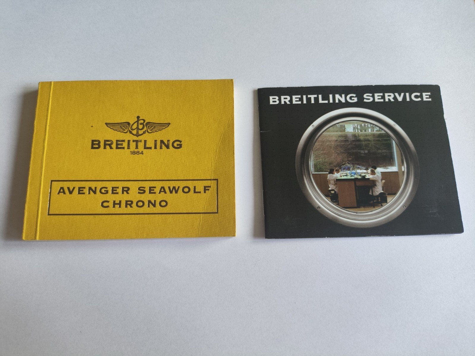 T.k Breitling instructie+service boekje., Ophalen of Verzenden, Zo goed als nieuw